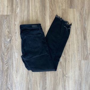 A&F size 6 Black jeans